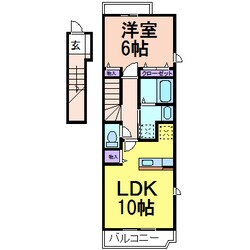 デスパシオ　Cの物件間取画像